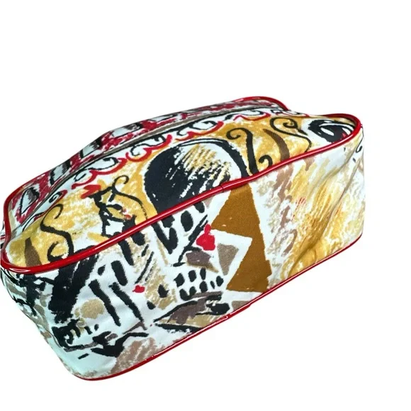 Prada Urban rare Sketch Cosmetic Pouch with Red Accents - Picture 5 of 7